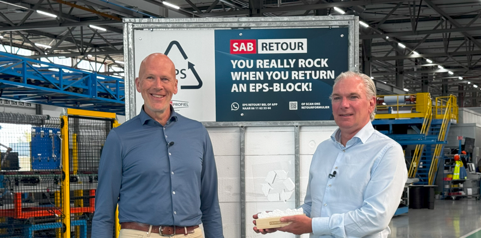 SAB-profiel receives Circular EPS Award for smart return service.