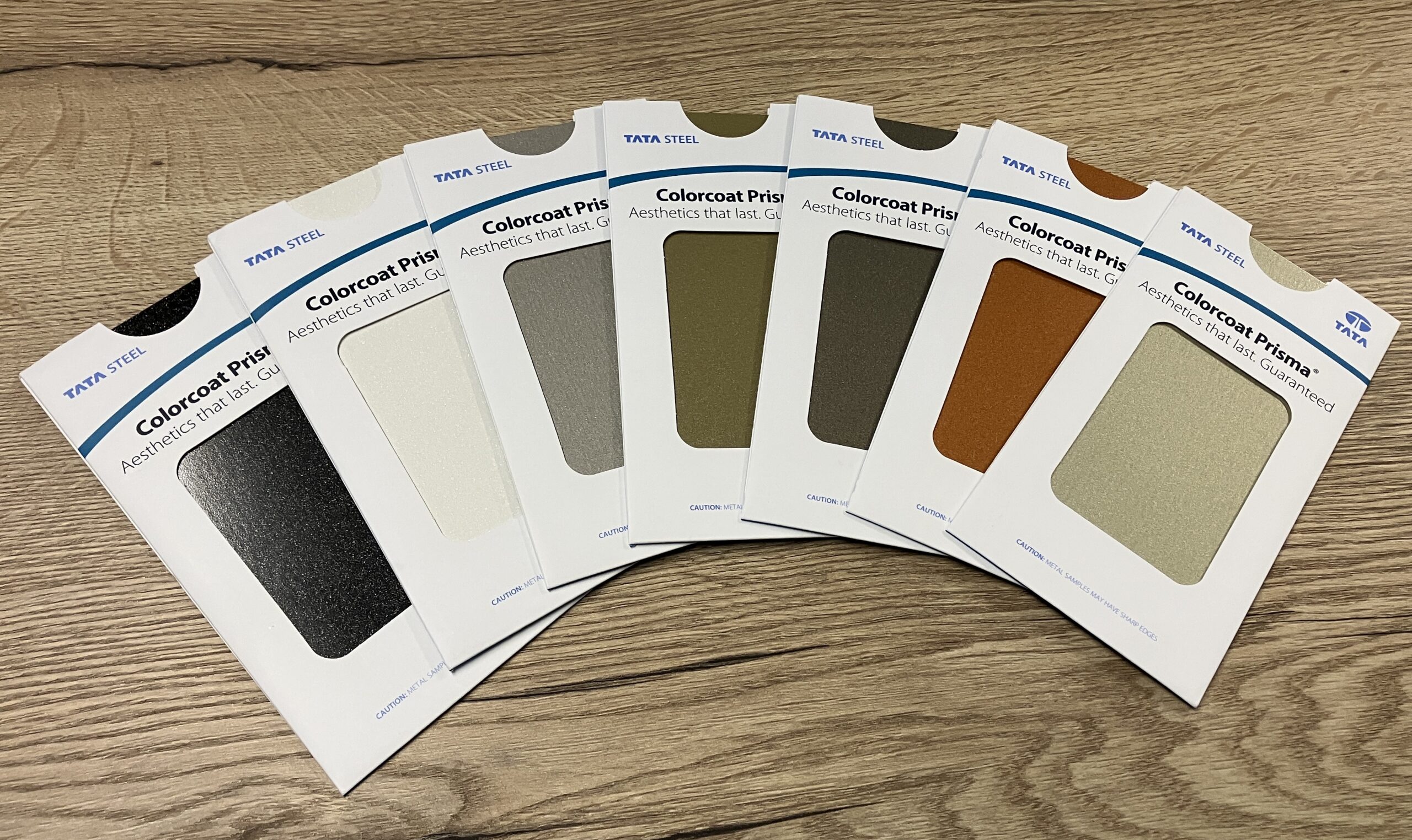 Colorcoat Prisma nieuwe Seren en sparkle kleuren 